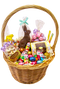 Easter Basket Bunny PNG File