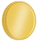 Empty Gold Coin PNG Clipart