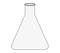 Empty Laboratory Flask PNG