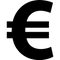 Euro Symbol High Quality PNG