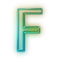 F Letter PNG File Download Free