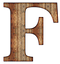 F Letter PNG Pic