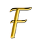 F Letter PNG