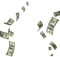 Falling Money PNG File Download Free