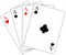 Fanned Playing Card PNG Pic