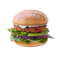 Fast Food Tofu Burger PNG Clipart