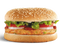 Fast Food Tofu Burger PNG Free Download