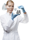 Female Chemist Transparent