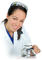 Female Scientist PNG HD Image