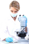 Female Scientist PNG Image