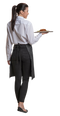 Female Waiter PNG Image