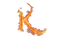 Fire K Letter PNG Image