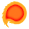 Fireball PNG HD Image