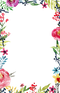 Floral Frame PNG High Quality Image