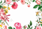 Floral Frame PNG Image File