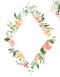 Floral Frame PNG Image HD