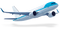 Flying Aeroplane PNG File