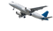 Flying Aeroplane PNG High Quality Image