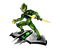 Flying Green Goblin Transparent