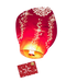 Flying Sky Lantern PNG Picture