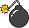 Fuse Bomb PNG Free Image