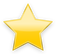 Glossy Yellow Star PNG