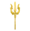 Gold Trident PNG