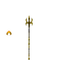 Gold Trident Transparent