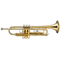 Gold Trumpet PNG Clipart