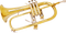 Gold Trumpet PNG HD Image