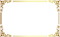 Golden Border PNG HD Image