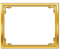 Golden Border PNG Image