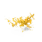 Golden Liquid PNG Download Image