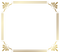 Golden Square Frame PNG Picture