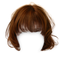 Golden Wig PNG File