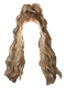 Golden Wig PNG