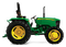 Green Tractor PNG Image