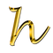 H Letter PNG Photo