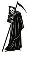 Halloween Grim Reaper PNG File