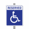 Handicapped Reserved Parking PNG