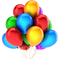 Happy Birthday Balloons Free PNG Image