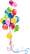 Happy Birthday Balloons PNG Image HD