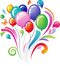 Happy Birthday Balloons PNG Photo