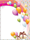 Happy Birthday Balloons PNG Picture