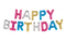 Happy Birthday Foil Balloon PNG Image