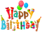 Happy Birthday Free PNG Image