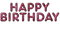 Happy Birthday PNG Clipart