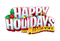 Happy Holidays Text PNG Image