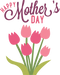 Happy Mothers Day Text PNG Free Image