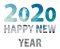 Happy New Year 2020 PNG Image File